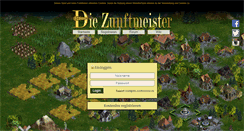 Desktop Screenshot of die-zunftmeister.de